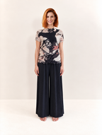 Maglia Plissé Fantasia Astratta