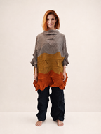Casacca Plissé Multicolor - Modello Oversize