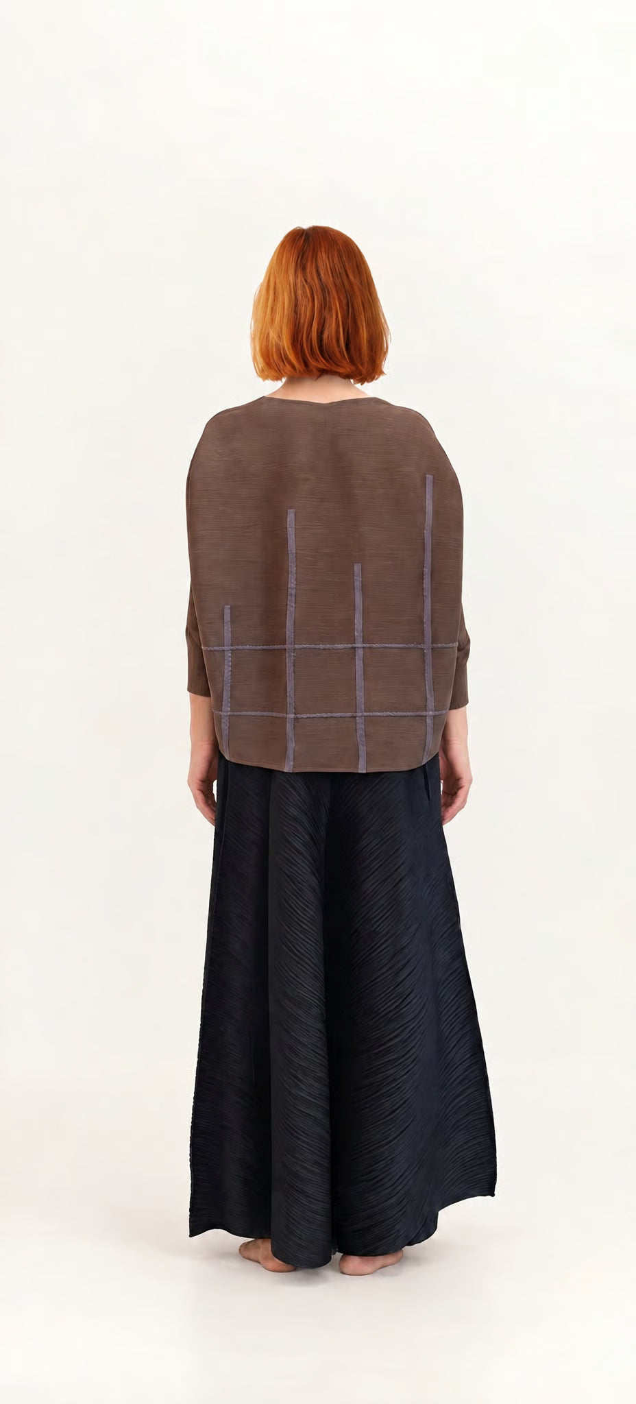 Casacca Donna Plissé Oversize
